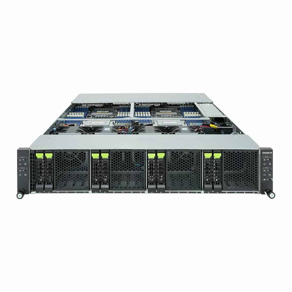 Gigabyte H273-Z82 2U 4 Node AMD EPYC™ 9004 Series Dual Processor Barebone Server
